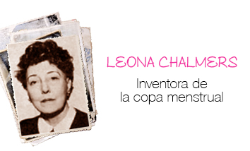 Leona Chalmers, creadora de la copa menstrual